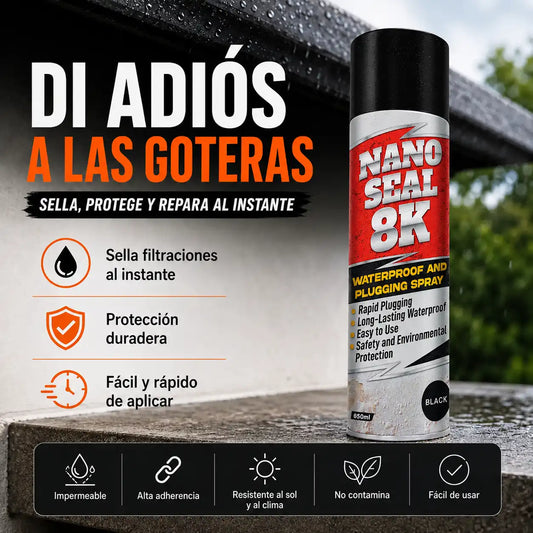 Spray Sellador Nano Seal 8k 650ml